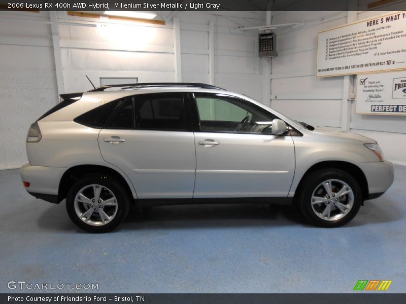 Millenium Silver Metallic / Light Gray 2006 Lexus RX 400h AWD Hybrid