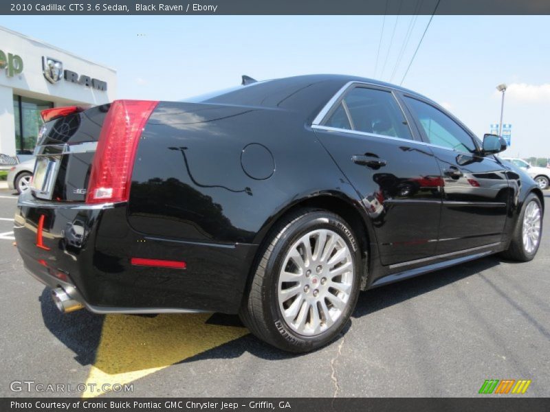Black Raven / Ebony 2010 Cadillac CTS 3.6 Sedan