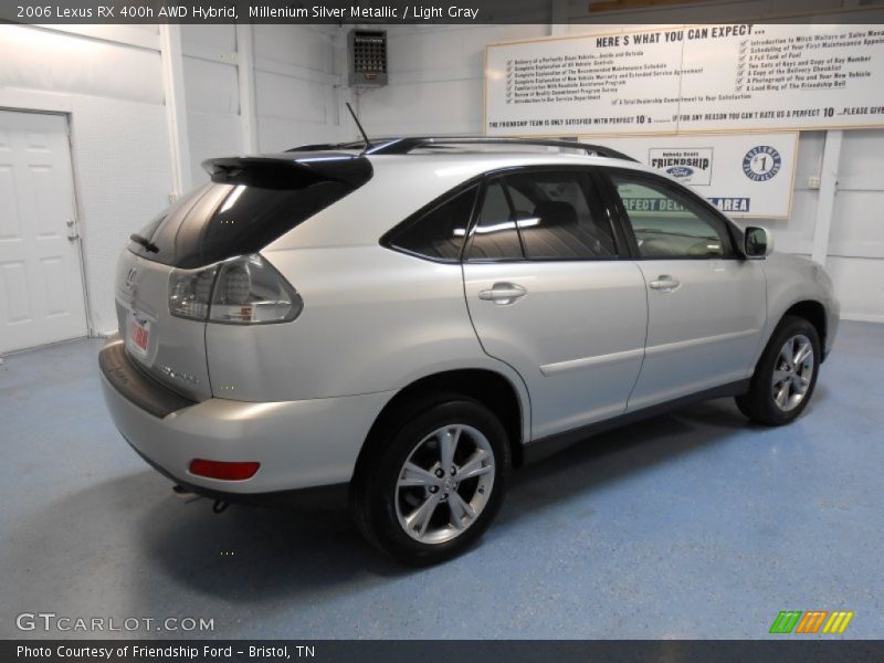 Millenium Silver Metallic / Light Gray 2006 Lexus RX 400h AWD Hybrid