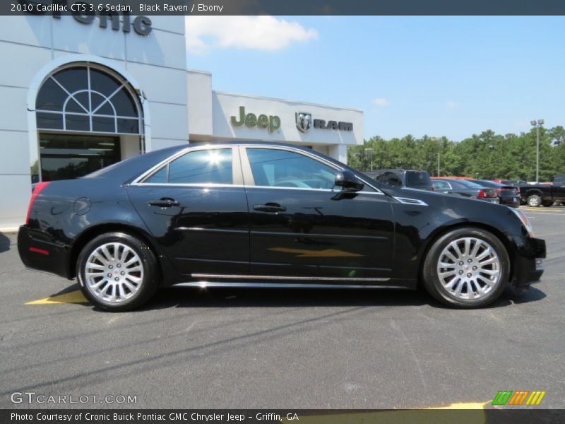 Black Raven / Ebony 2010 Cadillac CTS 3.6 Sedan