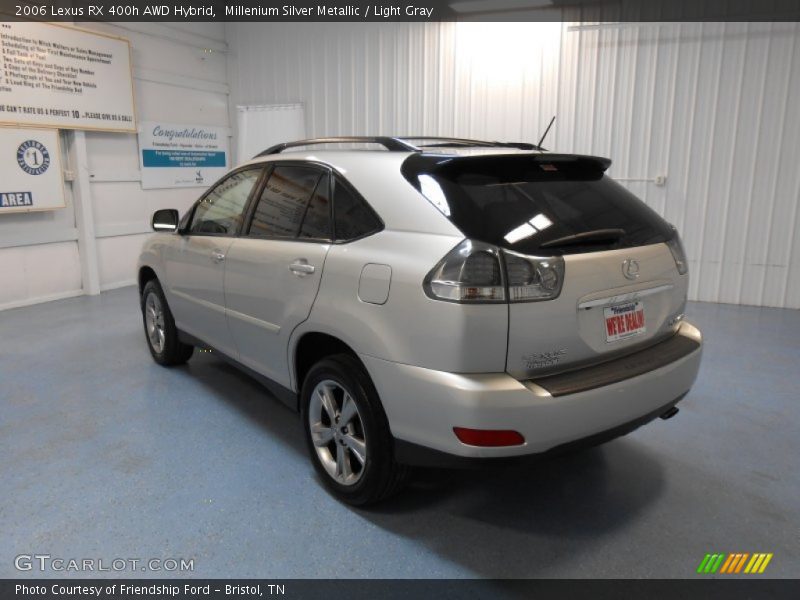 Millenium Silver Metallic / Light Gray 2006 Lexus RX 400h AWD Hybrid