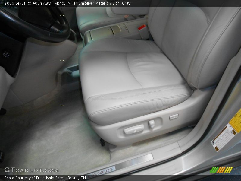 Millenium Silver Metallic / Light Gray 2006 Lexus RX 400h AWD Hybrid