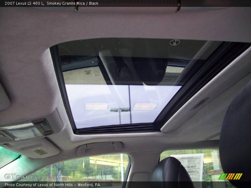 Smokey Granite Mica / Black 2007 Lexus LS 460 L