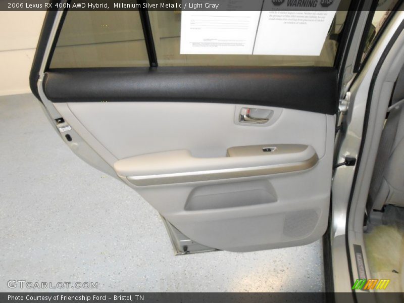 Millenium Silver Metallic / Light Gray 2006 Lexus RX 400h AWD Hybrid