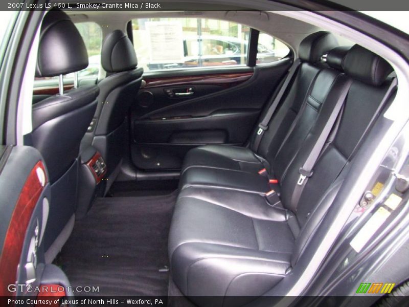 Smokey Granite Mica / Black 2007 Lexus LS 460 L