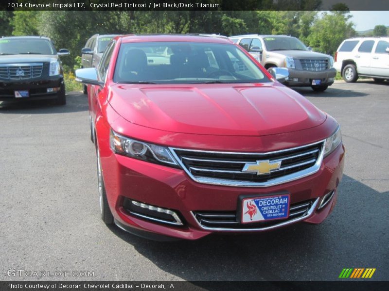Crystal Red Tintcoat / Jet Black/Dark Titanium 2014 Chevrolet Impala LTZ