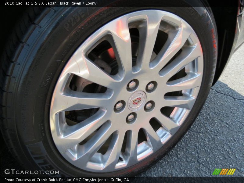 Black Raven / Ebony 2010 Cadillac CTS 3.6 Sedan