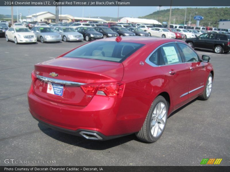 Crystal Red Tintcoat / Jet Black/Dark Titanium 2014 Chevrolet Impala LTZ