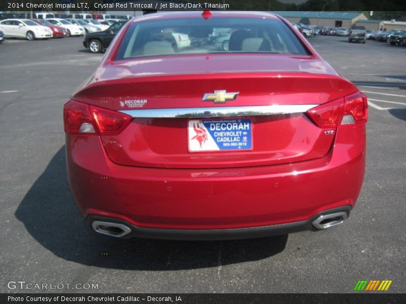 Crystal Red Tintcoat / Jet Black/Dark Titanium 2014 Chevrolet Impala LTZ