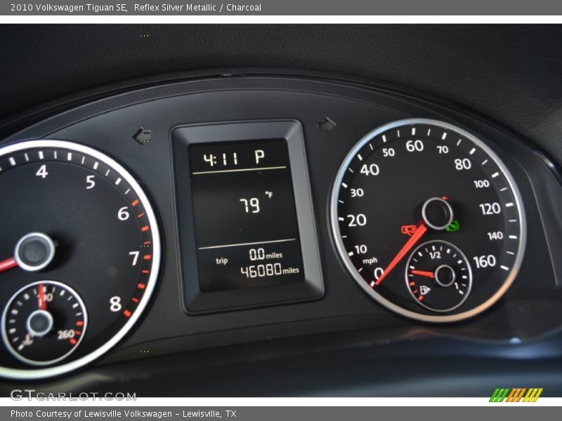 Reflex Silver Metallic / Charcoal 2010 Volkswagen Tiguan SE