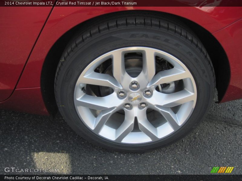 Crystal Red Tintcoat / Jet Black/Dark Titanium 2014 Chevrolet Impala LTZ