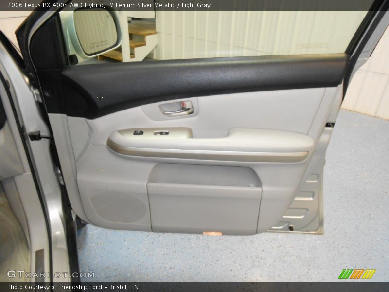 Millenium Silver Metallic / Light Gray 2006 Lexus RX 400h AWD Hybrid