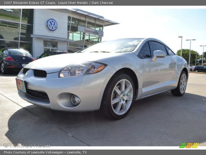 Liquid Silver Metallic / Dark Charcoal 2007 Mitsubishi Eclipse GT Coupe