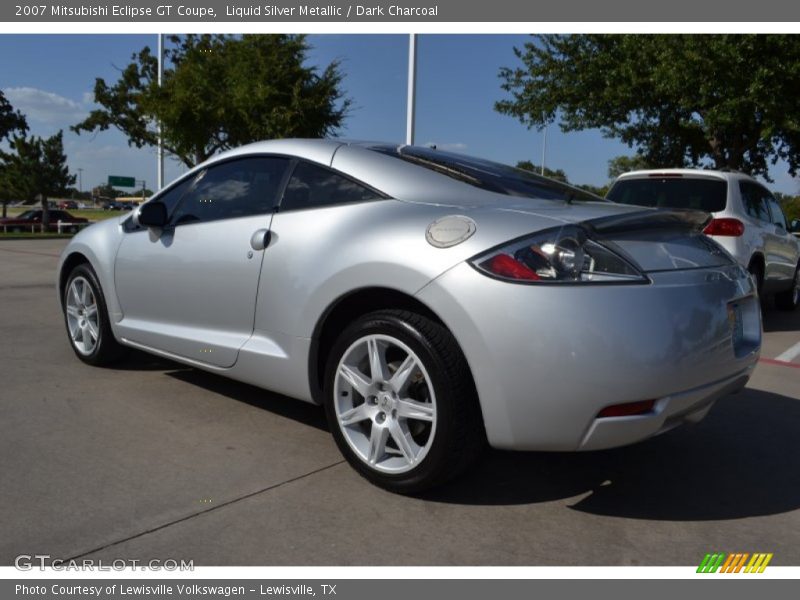 Liquid Silver Metallic / Dark Charcoal 2007 Mitsubishi Eclipse GT Coupe