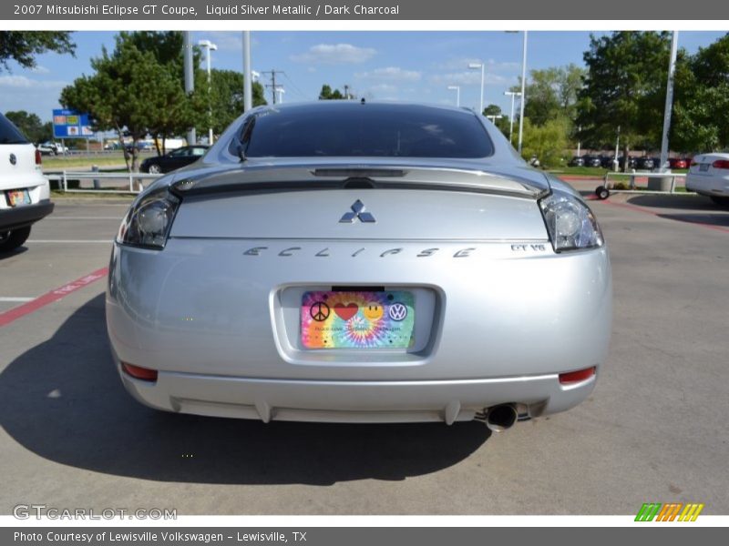 Liquid Silver Metallic / Dark Charcoal 2007 Mitsubishi Eclipse GT Coupe