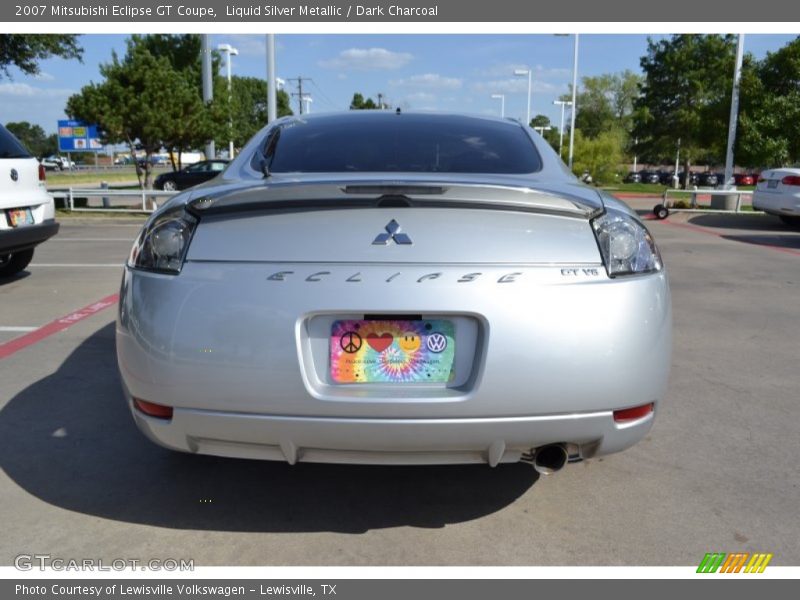 Liquid Silver Metallic / Dark Charcoal 2007 Mitsubishi Eclipse GT Coupe