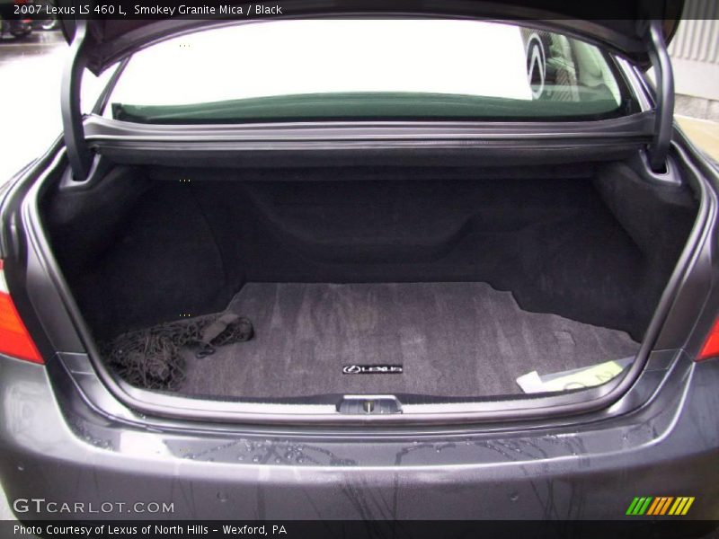 Smokey Granite Mica / Black 2007 Lexus LS 460 L