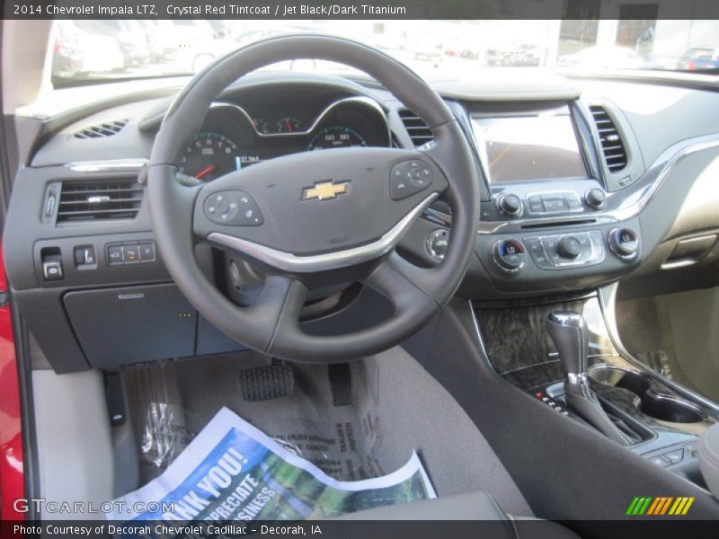 Crystal Red Tintcoat / Jet Black/Dark Titanium 2014 Chevrolet Impala LTZ