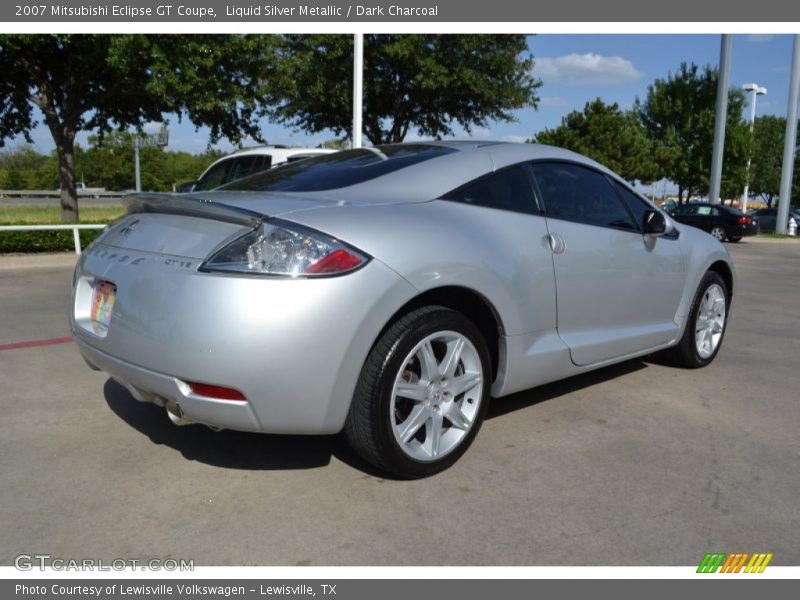 Liquid Silver Metallic / Dark Charcoal 2007 Mitsubishi Eclipse GT Coupe