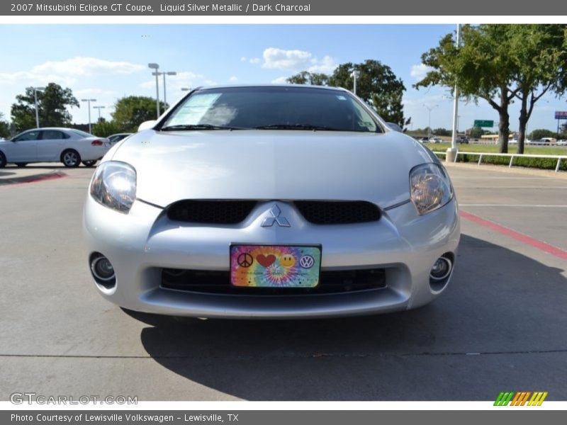 Liquid Silver Metallic / Dark Charcoal 2007 Mitsubishi Eclipse GT Coupe