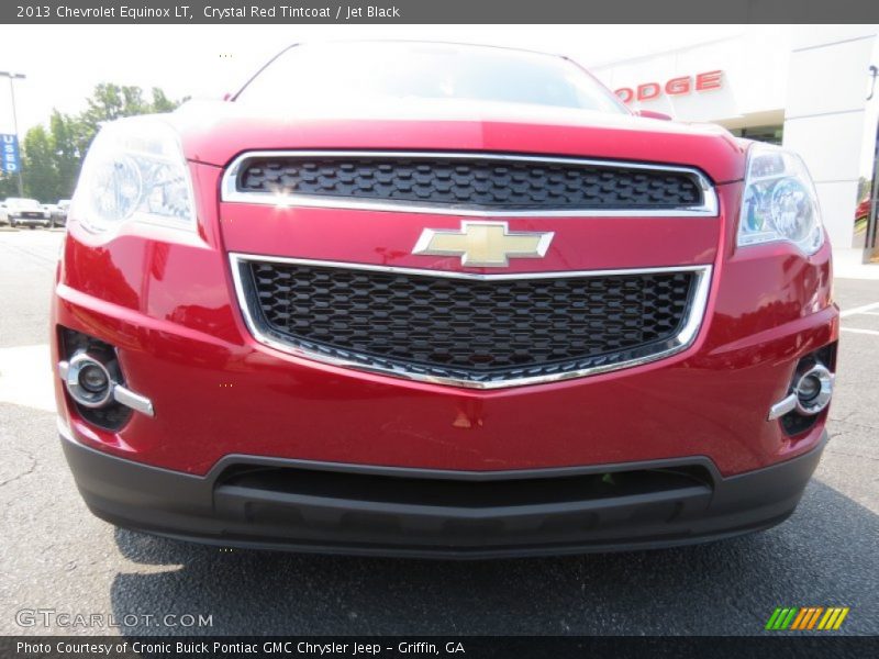 Crystal Red Tintcoat / Jet Black 2013 Chevrolet Equinox LT