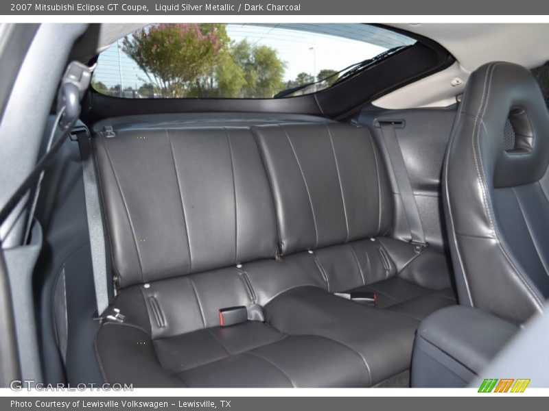 Rear Seat of 2007 Eclipse GT Coupe