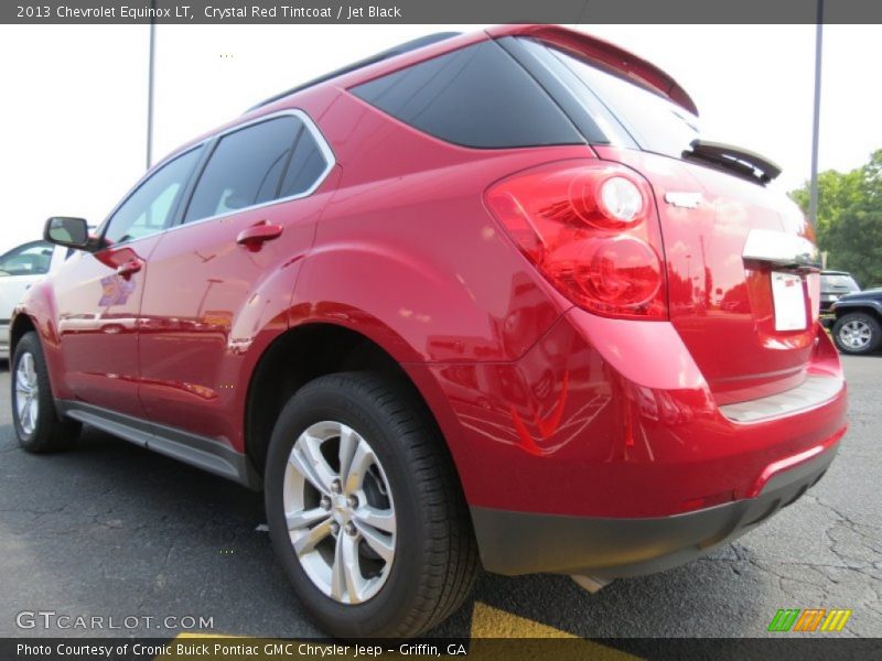 Crystal Red Tintcoat / Jet Black 2013 Chevrolet Equinox LT
