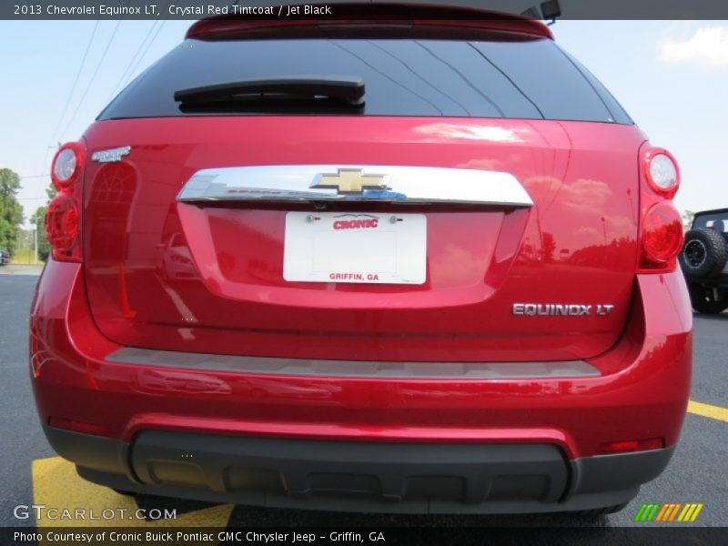 Crystal Red Tintcoat / Jet Black 2013 Chevrolet Equinox LT