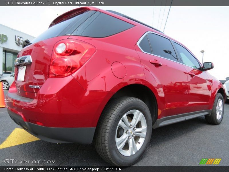 Crystal Red Tintcoat / Jet Black 2013 Chevrolet Equinox LT