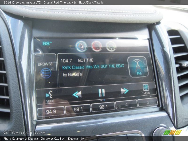 Crystal Red Tintcoat / Jet Black/Dark Titanium 2014 Chevrolet Impala LTZ