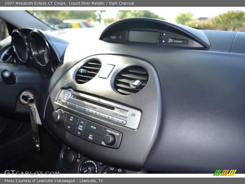 Controls of 2007 Eclipse GT Coupe