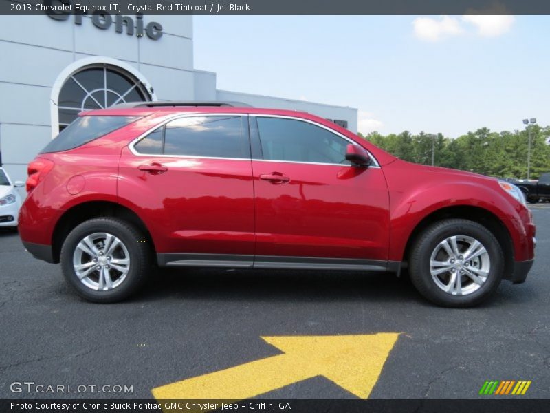 Crystal Red Tintcoat / Jet Black 2013 Chevrolet Equinox LT