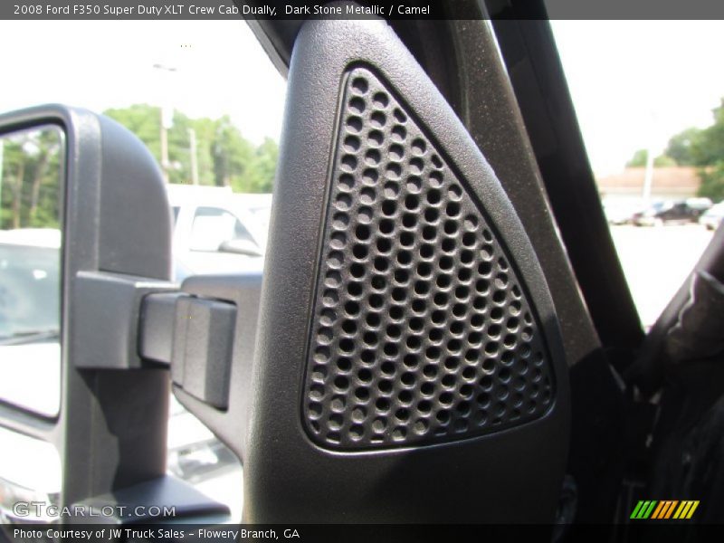 Dark Stone Metallic / Camel 2008 Ford F350 Super Duty XLT Crew Cab Dually