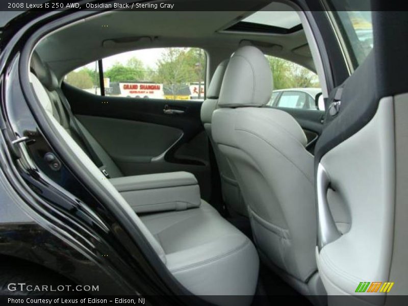 Obsidian Black / Sterling Gray 2008 Lexus IS 250 AWD