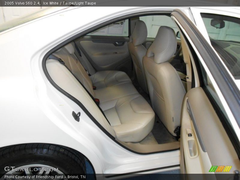 Ice White / Taupe/Light Taupe 2005 Volvo S60 2.4