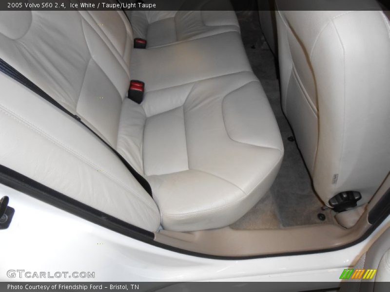 Ice White / Taupe/Light Taupe 2005 Volvo S60 2.4