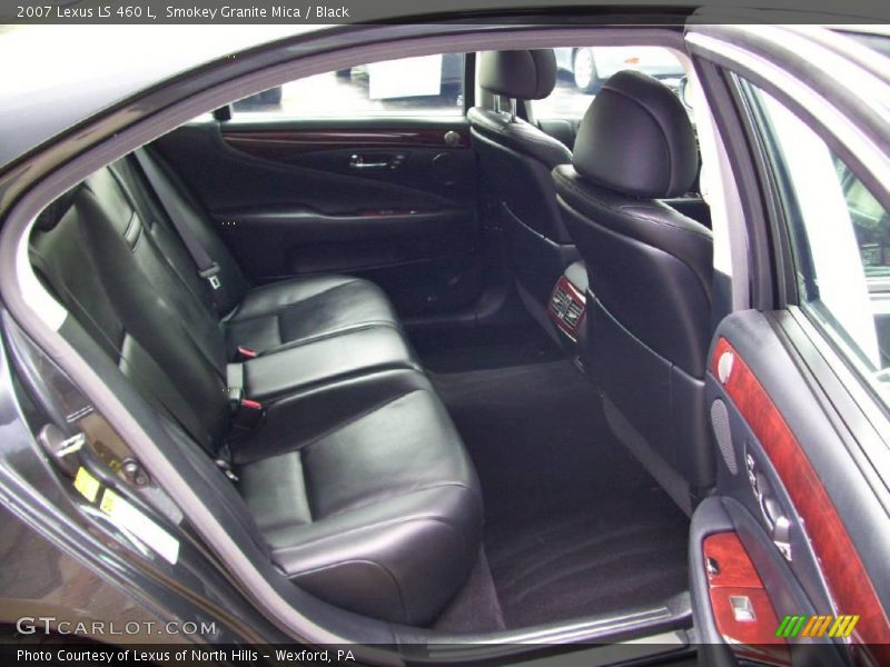 Smokey Granite Mica / Black 2007 Lexus LS 460 L