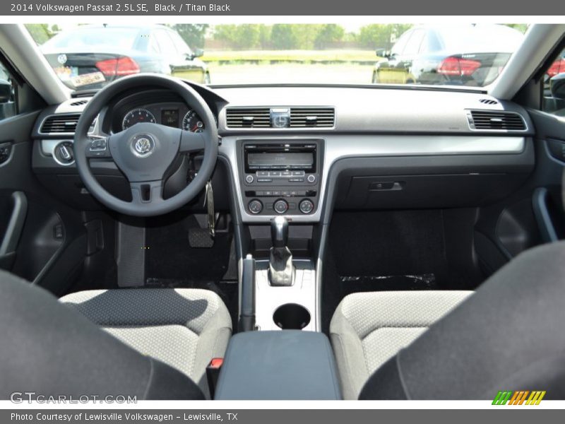 Black / Titan Black 2014 Volkswagen Passat 2.5L SE
