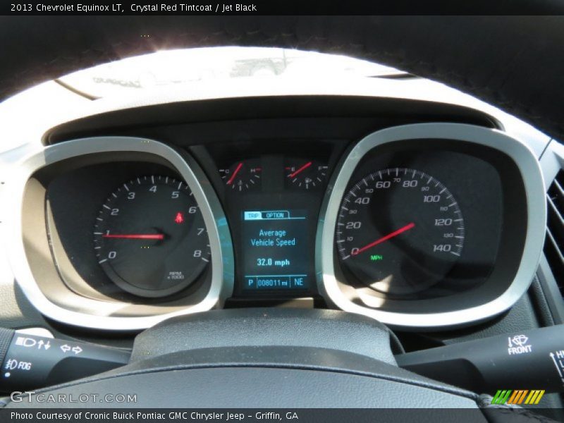 Crystal Red Tintcoat / Jet Black 2013 Chevrolet Equinox LT