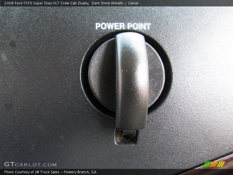 Dark Stone Metallic / Camel 2008 Ford F350 Super Duty XLT Crew Cab Dually