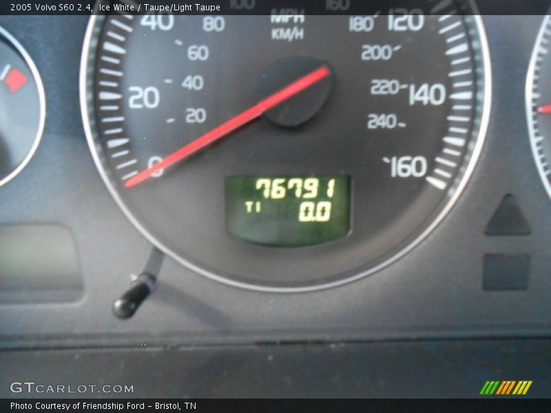 Ice White / Taupe/Light Taupe 2005 Volvo S60 2.4
