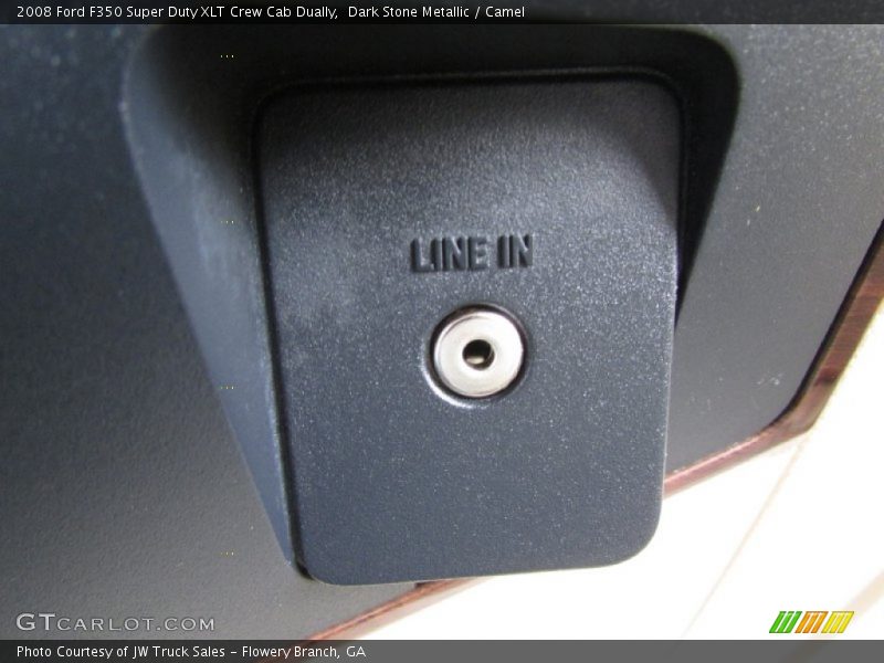 Dark Stone Metallic / Camel 2008 Ford F350 Super Duty XLT Crew Cab Dually