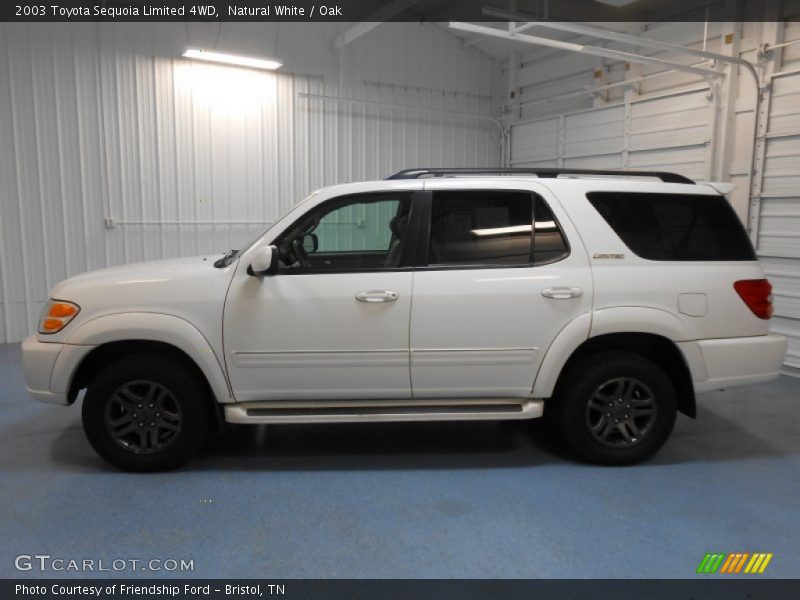 Natural White / Oak 2003 Toyota Sequoia Limited 4WD