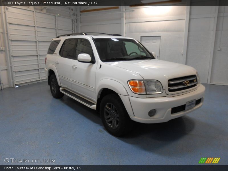 Natural White / Oak 2003 Toyota Sequoia Limited 4WD