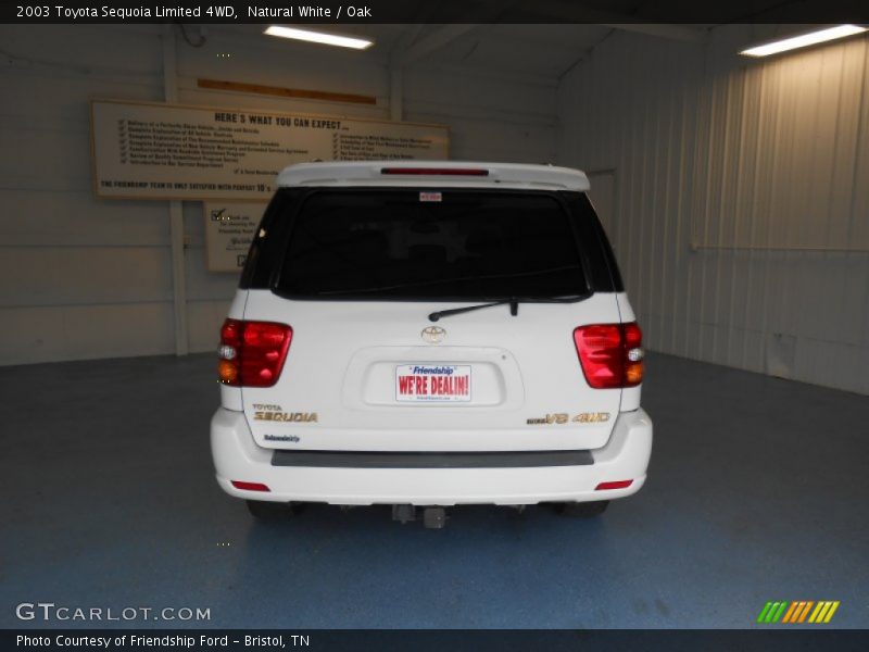 Natural White / Oak 2003 Toyota Sequoia Limited 4WD