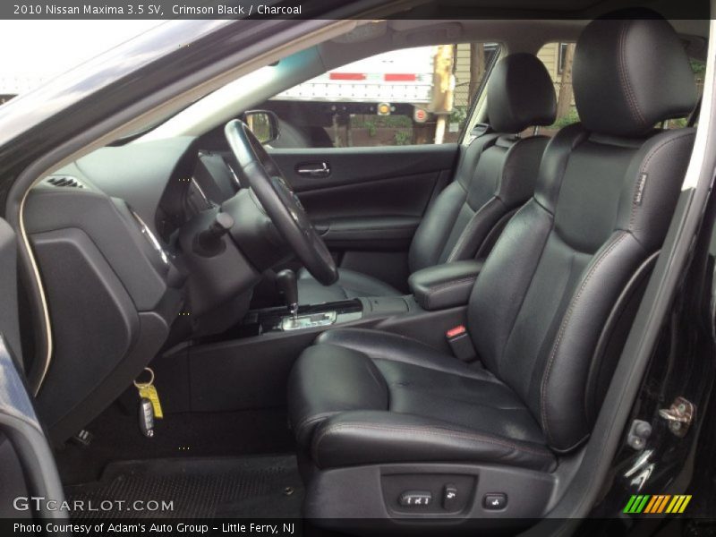 Crimson Black / Charcoal 2010 Nissan Maxima 3.5 SV