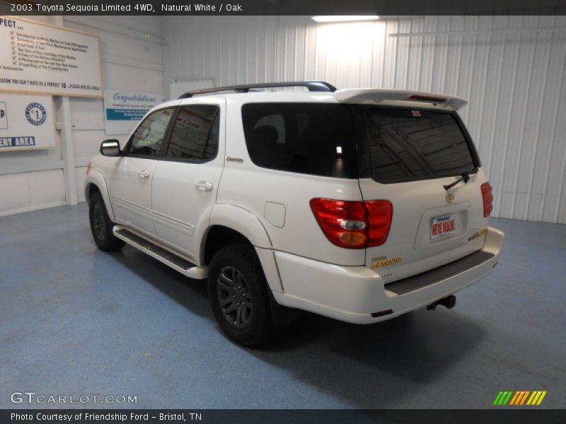 Natural White / Oak 2003 Toyota Sequoia Limited 4WD