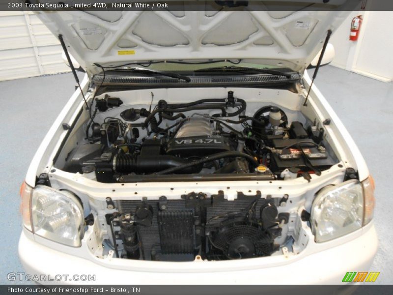 Natural White / Oak 2003 Toyota Sequoia Limited 4WD