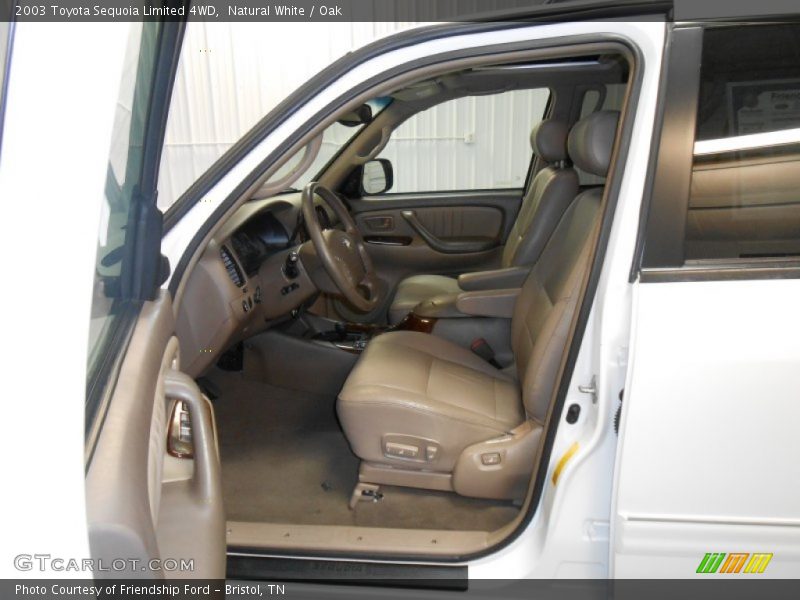 Natural White / Oak 2003 Toyota Sequoia Limited 4WD