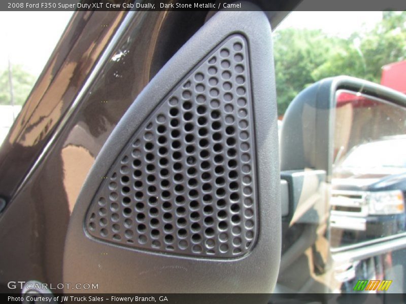 Dark Stone Metallic / Camel 2008 Ford F350 Super Duty XLT Crew Cab Dually